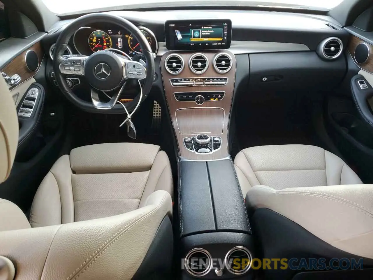 8 Фотография поврежденного автомобиля W1KWF8DB9LR601643 MERCEDES-BENZ C-CLASS 2020
