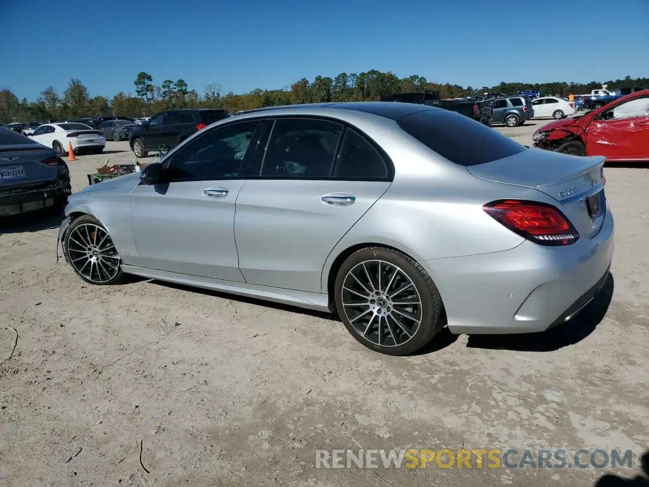 2 Photograph of a damaged car W1KWF8DBXLR591477 MERCEDES-BENZ C-CLASS 2020