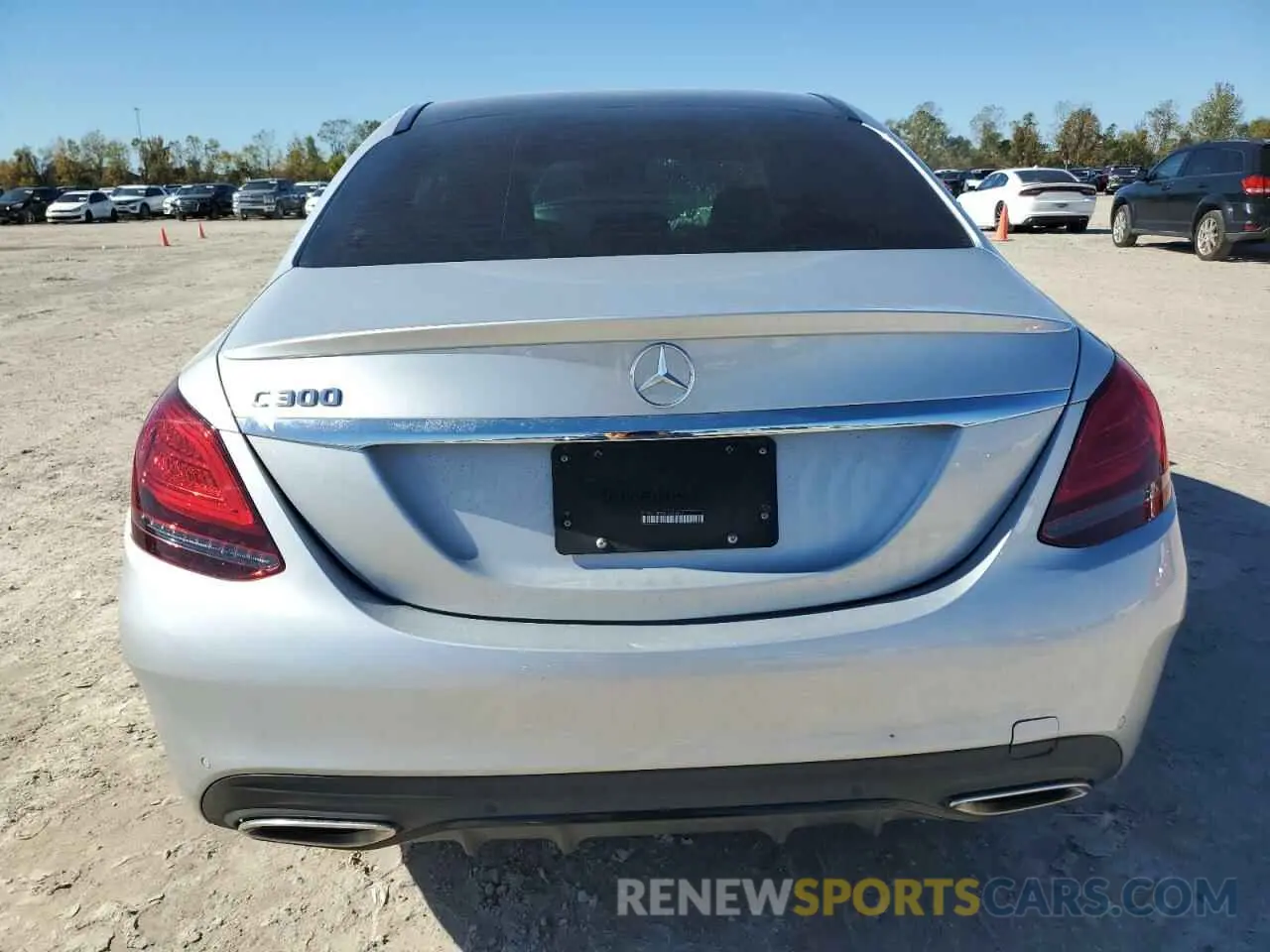 6 Photograph of a damaged car W1KWF8DBXLR591477 MERCEDES-BENZ C-CLASS 2020