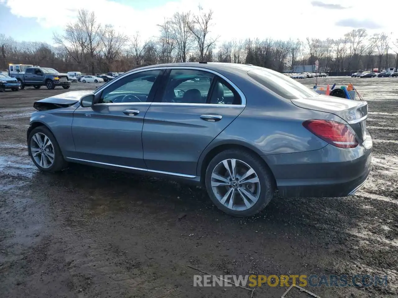 2 Фотография поврежденного автомобиля W1KWF8EB0LR572449 MERCEDES-BENZ C-CLASS 2020