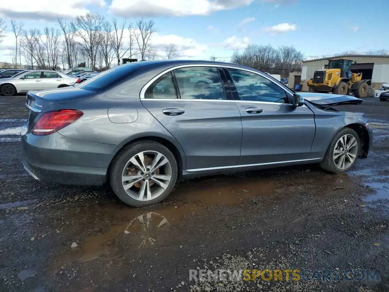 3 Фотография поврежденного автомобиля W1KWF8EB0LR572449 MERCEDES-BENZ C-CLASS 2020
