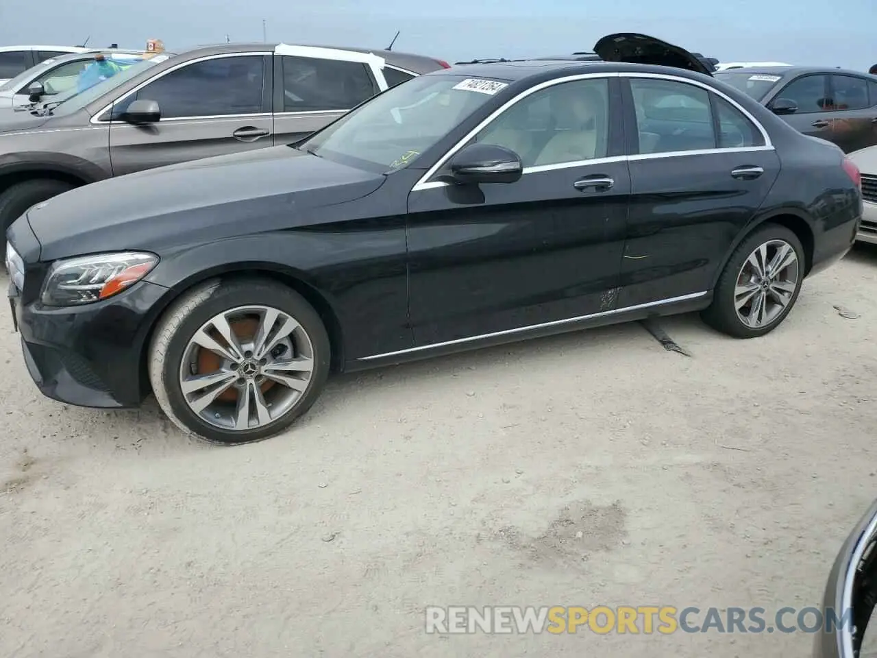 1 Фотография поврежденного автомобиля W1KWF8EB3LR570291 MERCEDES-BENZ C-CLASS 2020