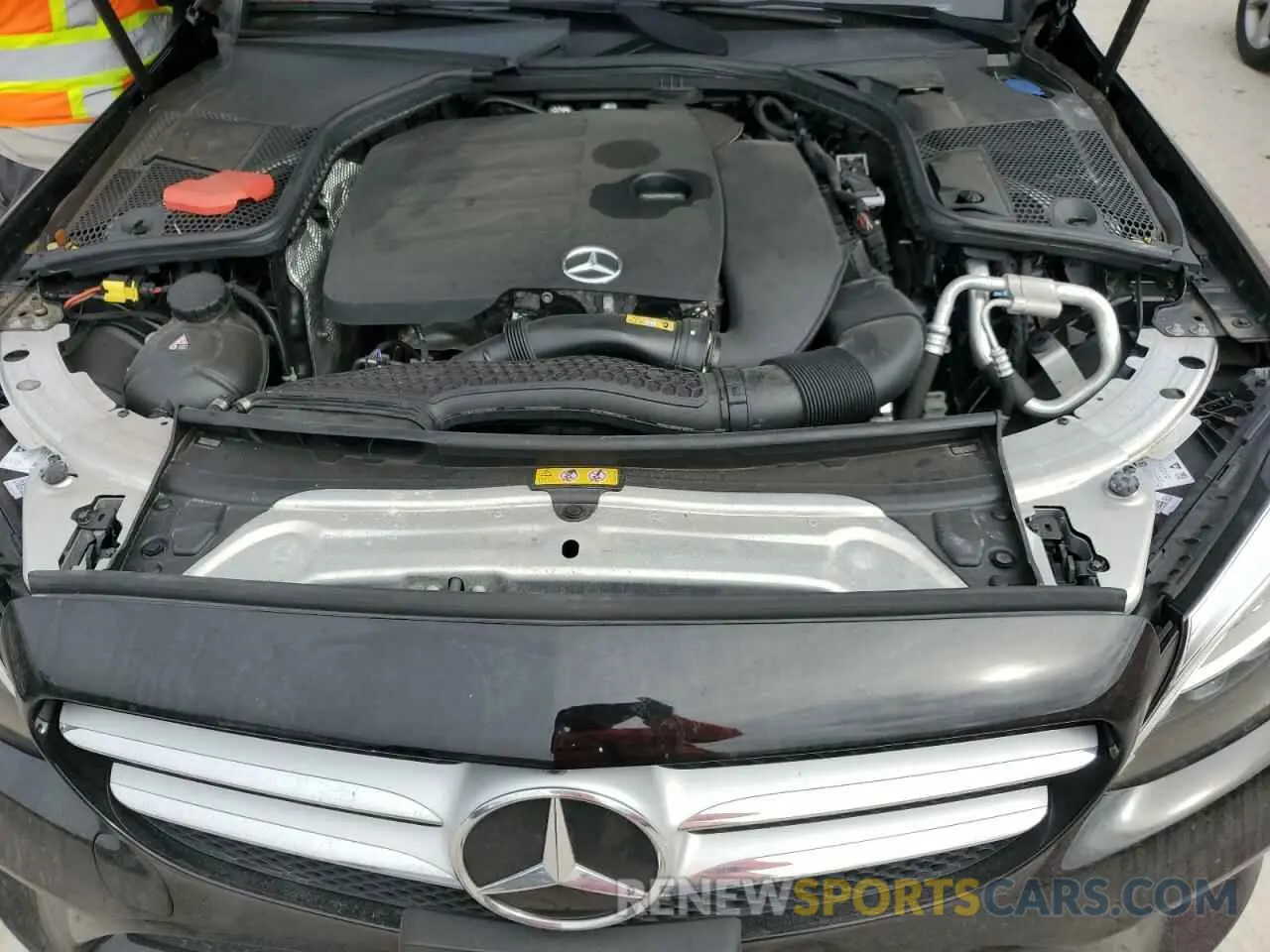11 Фотография поврежденного автомобиля W1KWF8EB3LR570291 MERCEDES-BENZ C-CLASS 2020