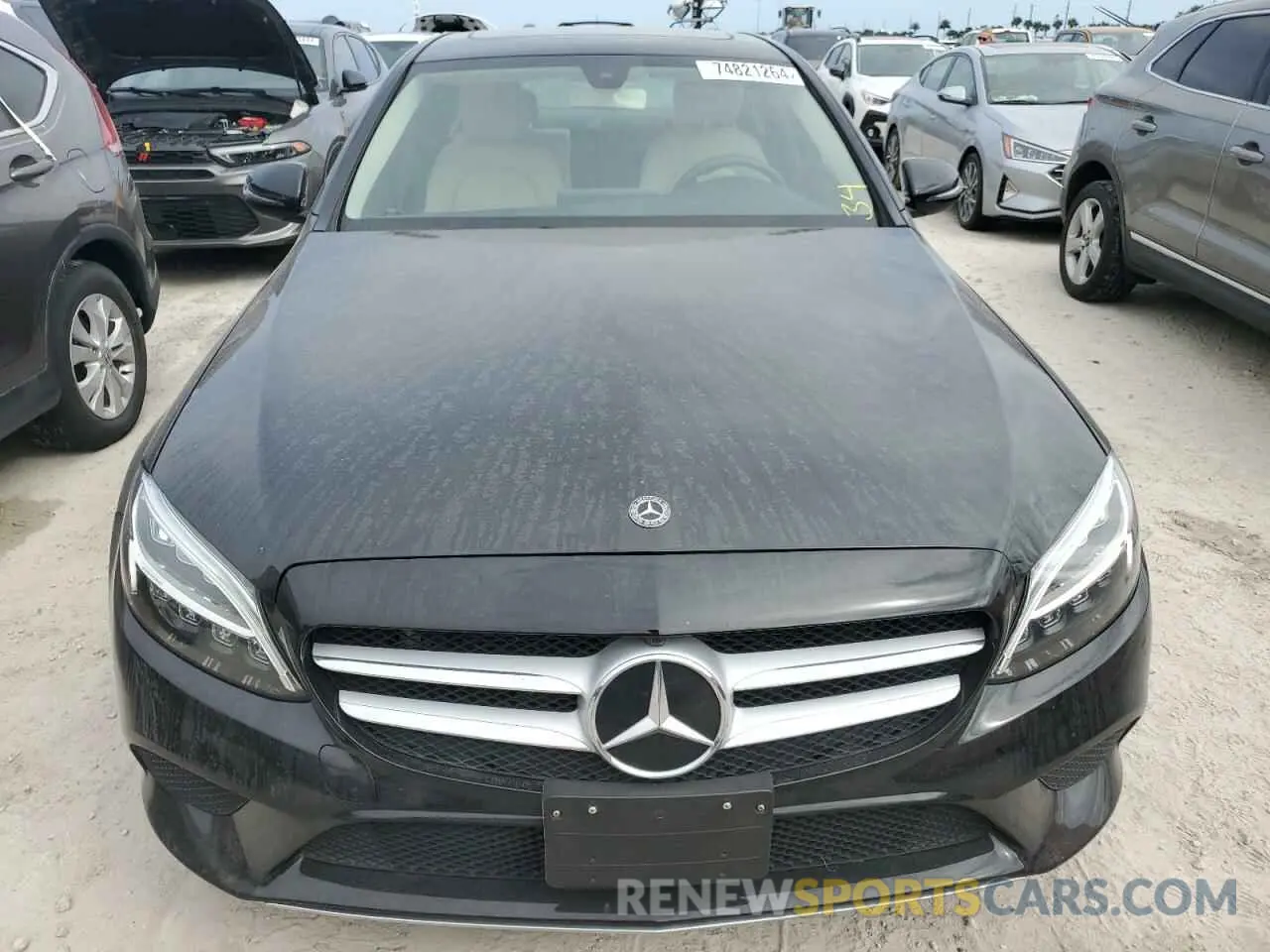 5 Фотография поврежденного автомобиля W1KWF8EB3LR570291 MERCEDES-BENZ C-CLASS 2020