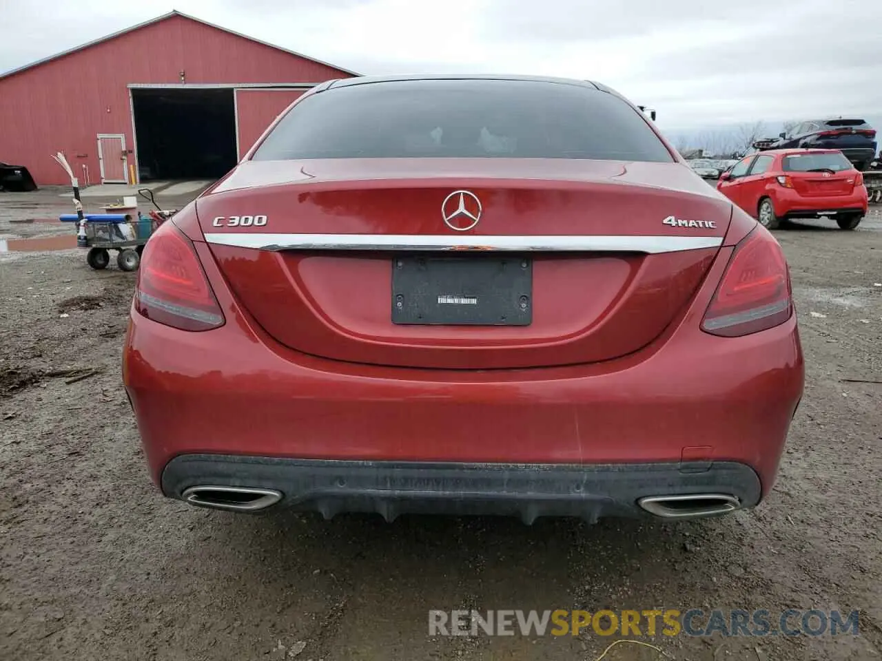 6 Фотография поврежденного автомобиля W1KWF8EB7LR600733 MERCEDES-BENZ C-CLASS 2020