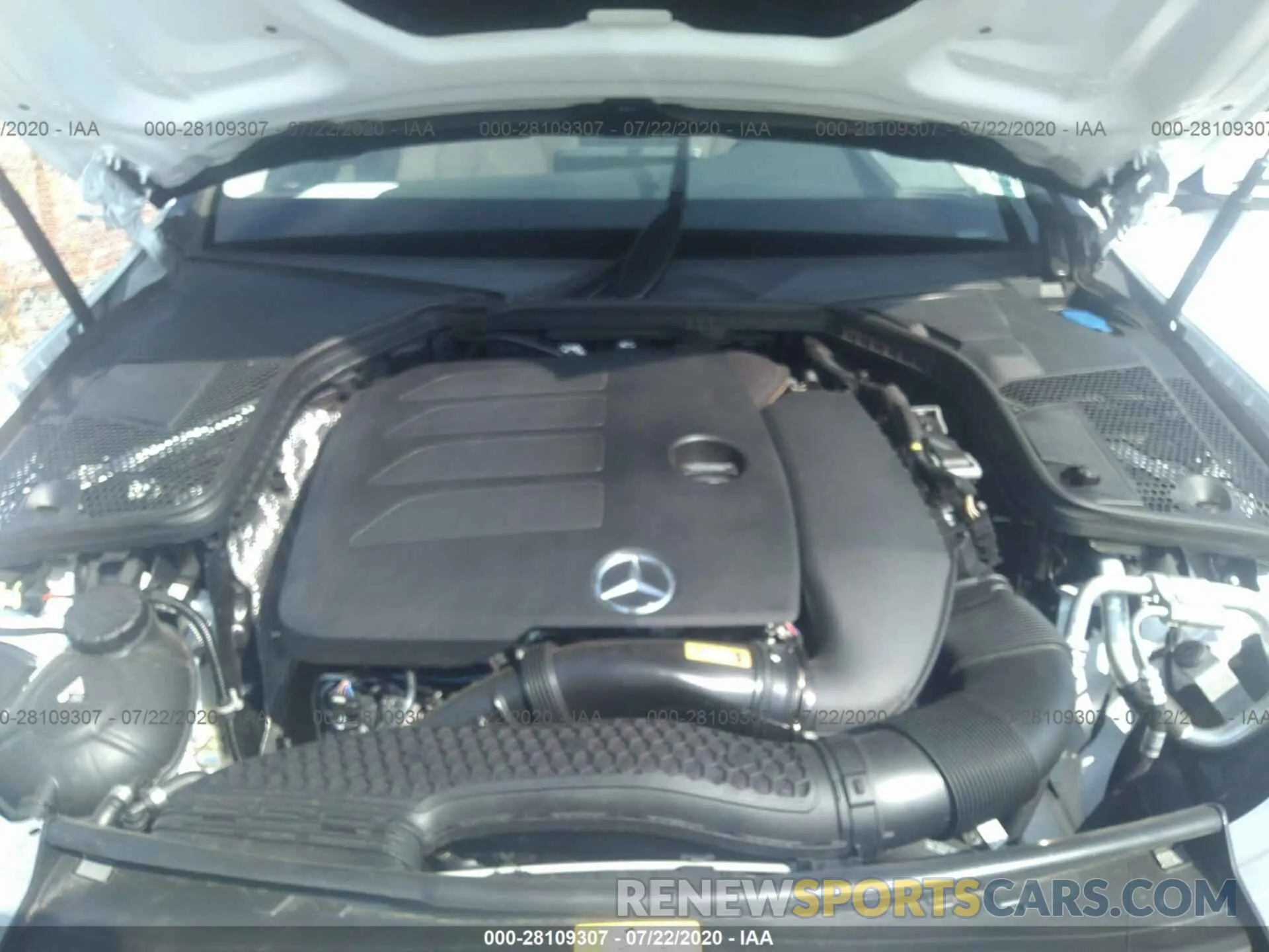 10 Photograph of a damaged car W1KWF8EB8LR576653 MERCEDES-BENZ C-CLASS 2020