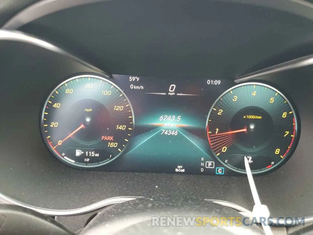9 Фотография поврежденного автомобиля W1KWF8EB9LR602130 MERCEDES-BENZ C-CLASS 2020