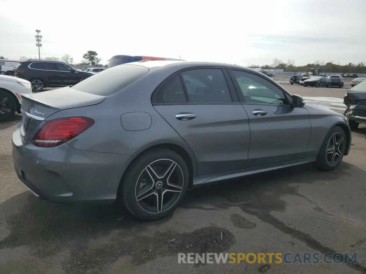 3 Photograph of a damaged car W1KWF8EBXLR573639 MERCEDES-BENZ C-CLASS 2020