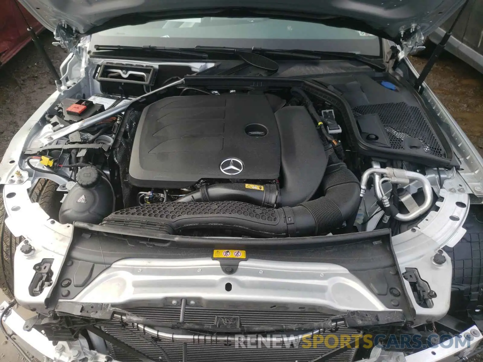 7 Photograph of a damaged car W1KWF8EBXLR596631 MERCEDES-BENZ C CLASS 2020