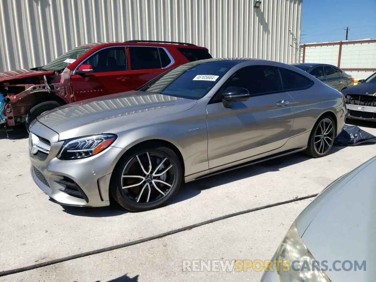 1 Photograph of a damaged car W1KWJ6EB7LF991418 MERCEDES-BENZ C-CLASS 2020
