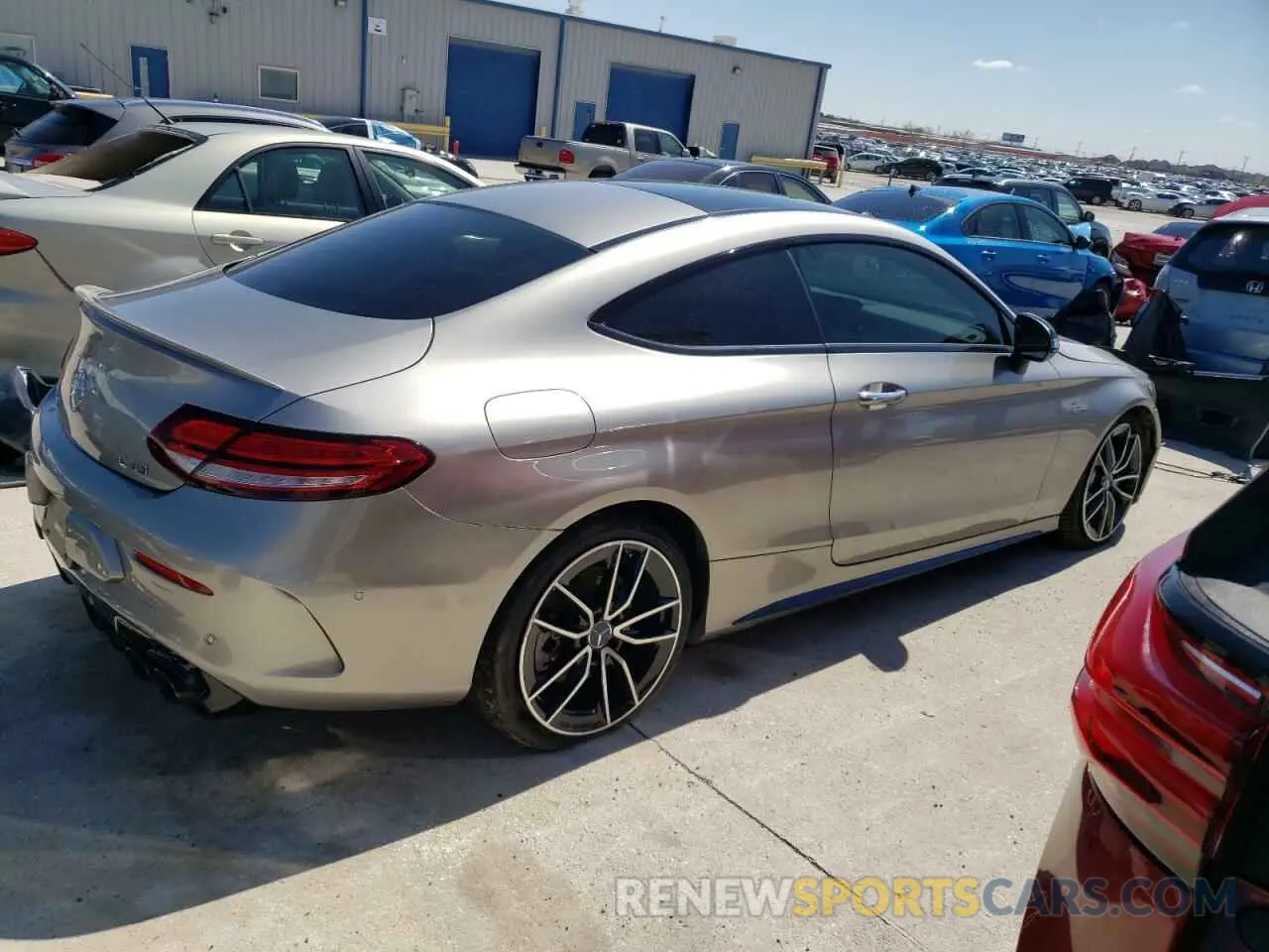 3 Photograph of a damaged car W1KWJ6EB7LF991418 MERCEDES-BENZ C-CLASS 2020