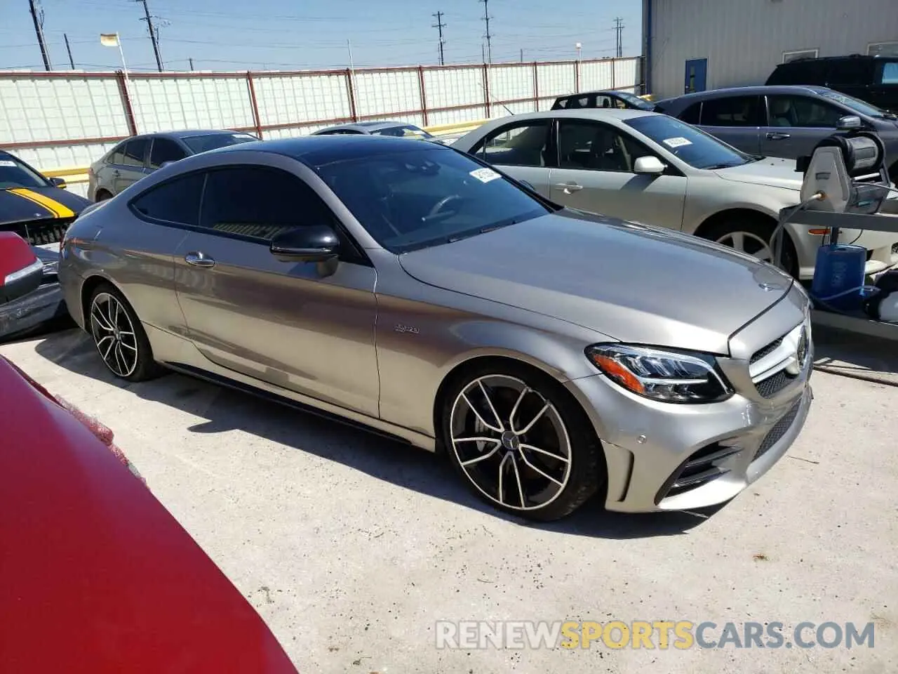 4 Photograph of a damaged car W1KWJ6EB7LF991418 MERCEDES-BENZ C-CLASS 2020
