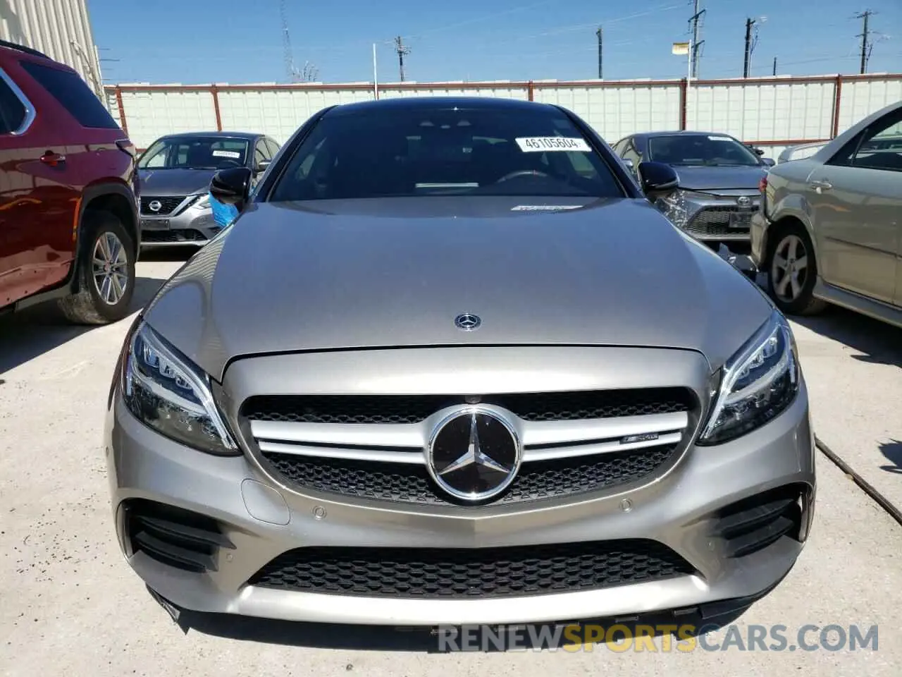 5 Photograph of a damaged car W1KWJ6EB7LF991418 MERCEDES-BENZ C-CLASS 2020
