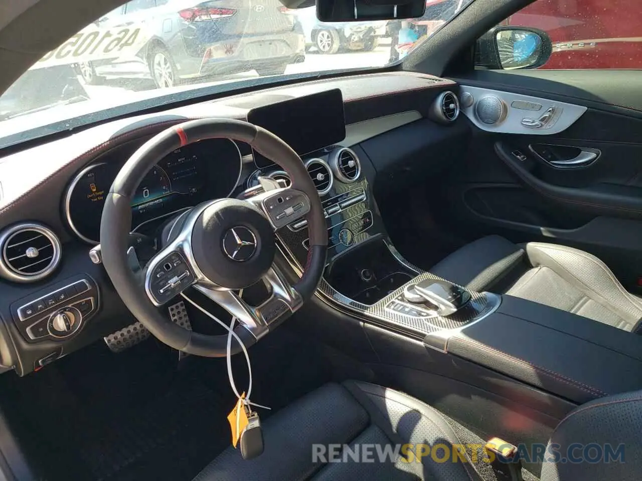 8 Photograph of a damaged car W1KWJ6EB7LF991418 MERCEDES-BENZ C-CLASS 2020