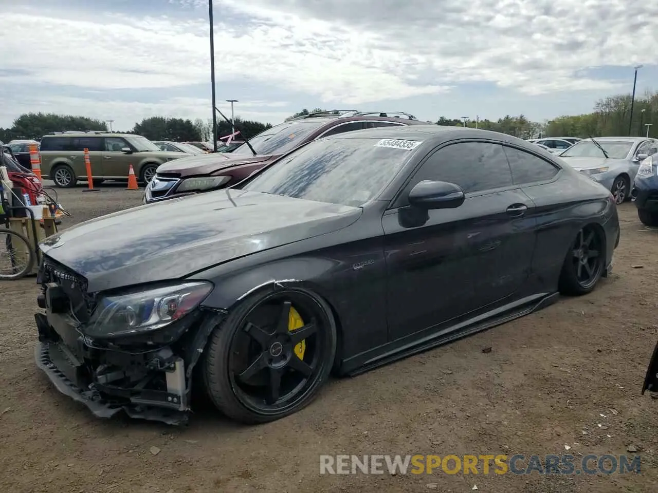 1 Photograph of a damaged car W1KWJ6EB9LF992103 MERCEDES-BENZ C-CLASS 2020