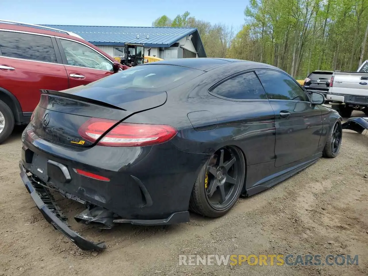 3 Photograph of a damaged car W1KWJ6EB9LF992103 MERCEDES-BENZ C-CLASS 2020