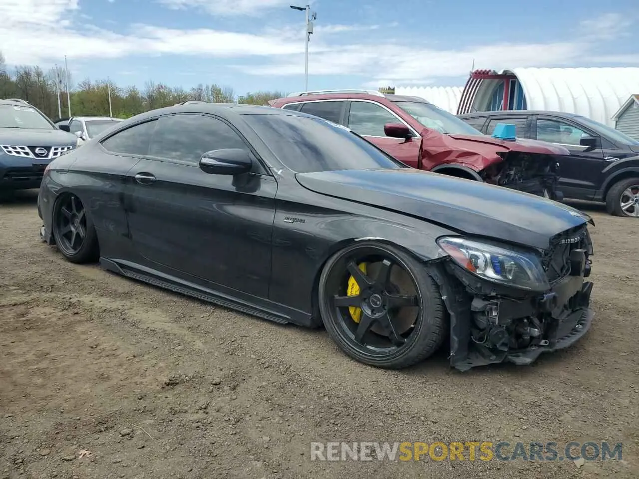 4 Photograph of a damaged car W1KWJ6EB9LF992103 MERCEDES-BENZ C-CLASS 2020