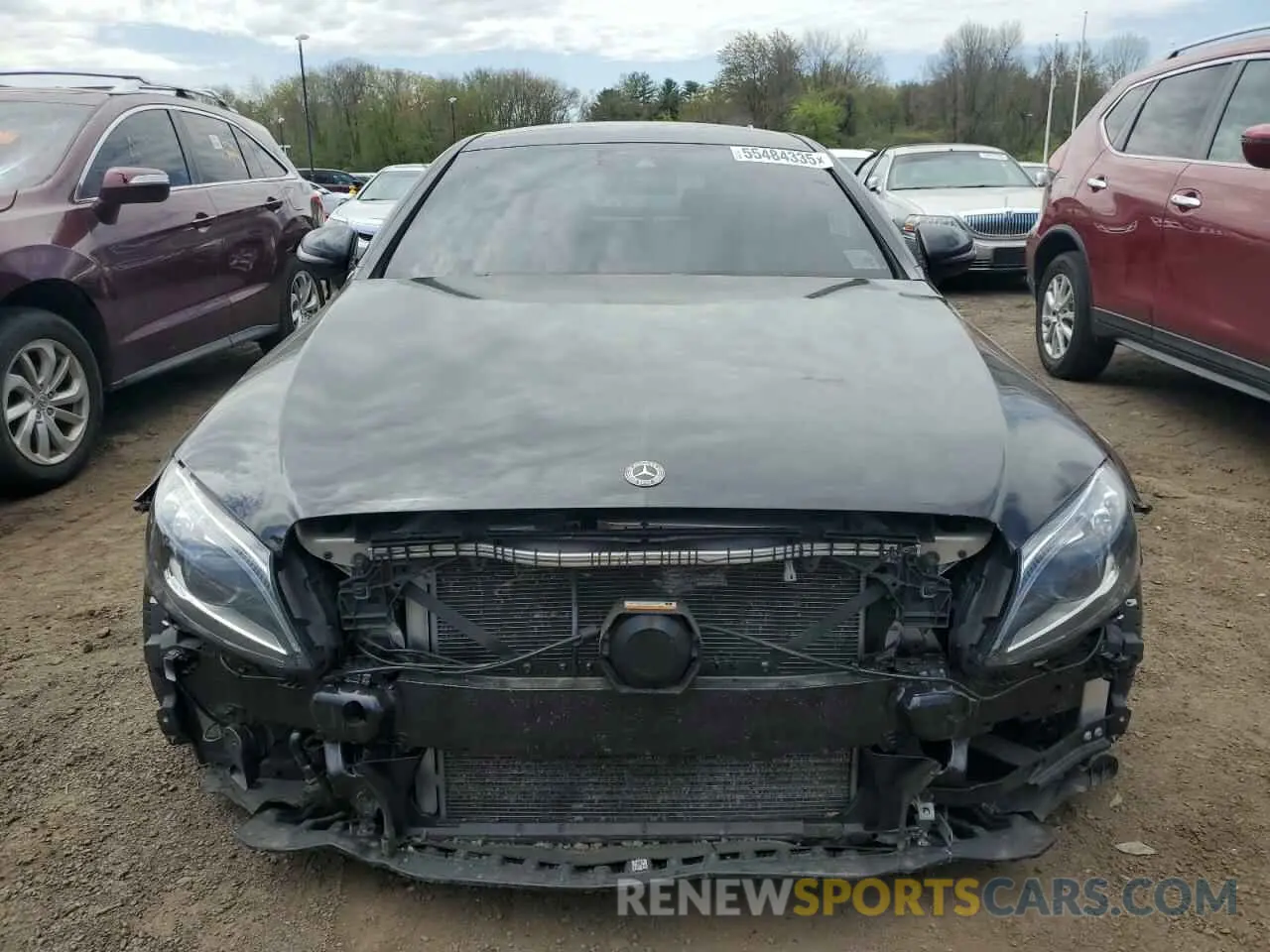 5 Photograph of a damaged car W1KWJ6EB9LF992103 MERCEDES-BENZ C-CLASS 2020