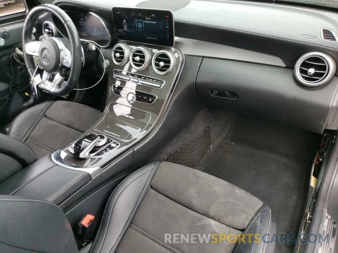 8 Фотография поврежденного автомобиля W1KWJ8GB9LF984818 MERCEDES-BENZ C-CLASS 2020