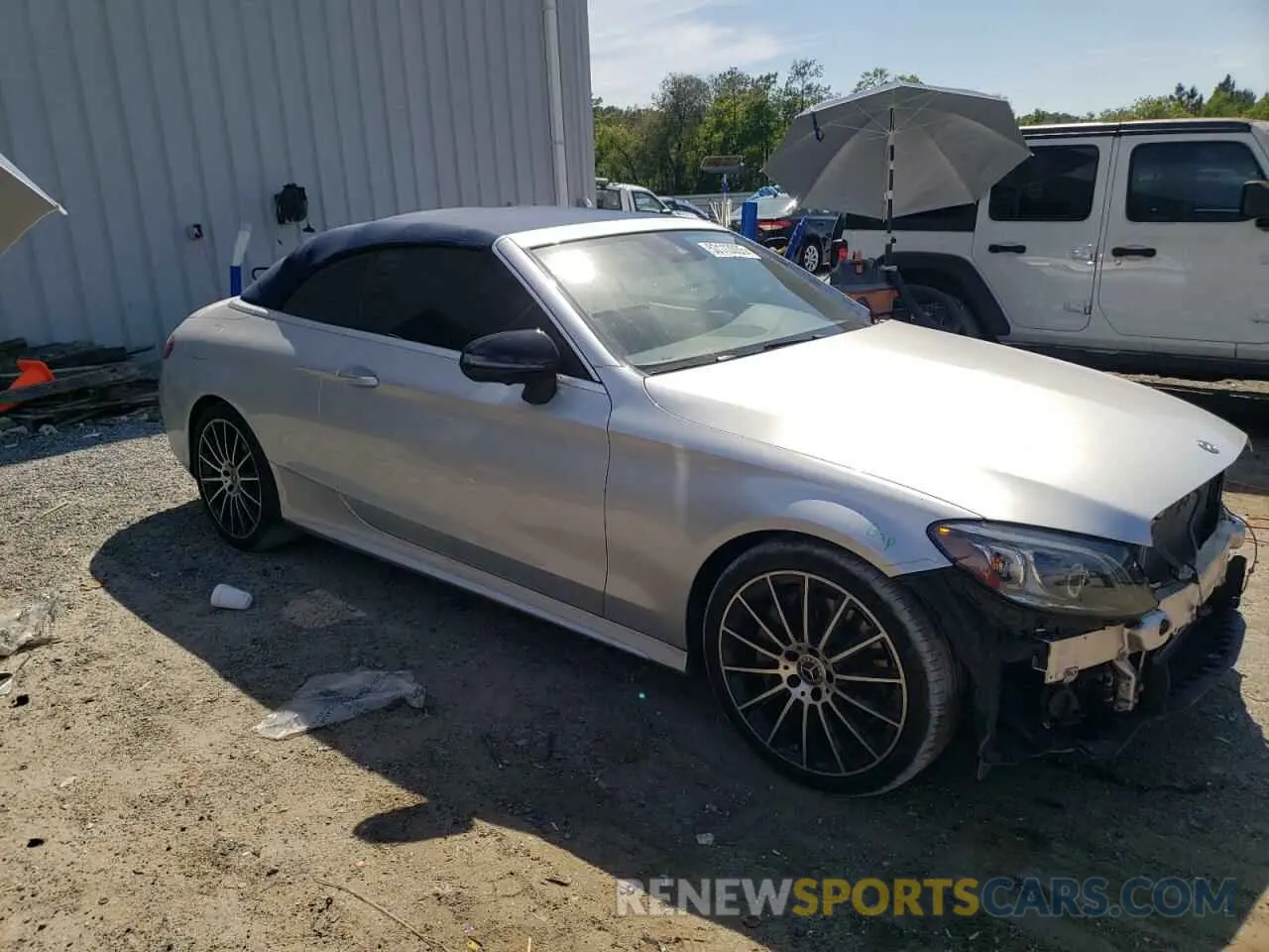 4 Photograph of a damaged car W1KWK8DB3LG003622 MERCEDES-BENZ C-CLASS 2020