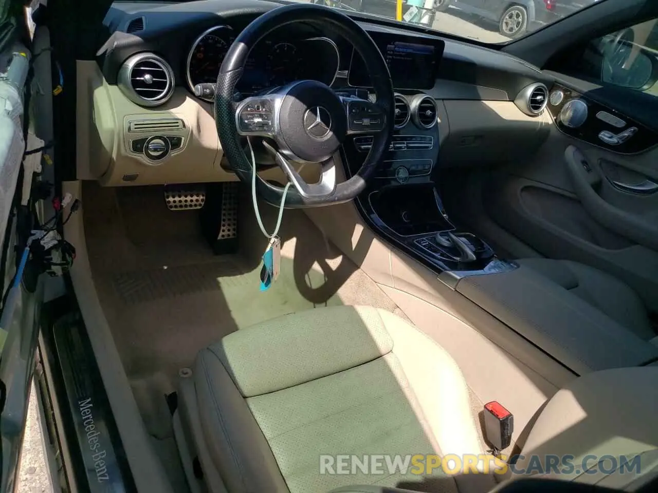 8 Photograph of a damaged car W1KWK8DB3LG003622 MERCEDES-BENZ C-CLASS 2020