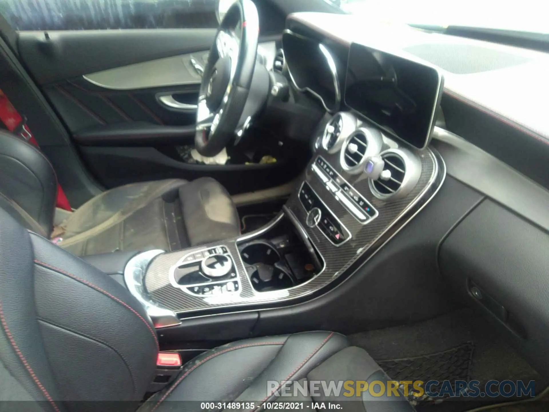 5 Photograph of a damaged car WDDWF6EB7LR551747 MERCEDES-BENZ C-CLASS 2020