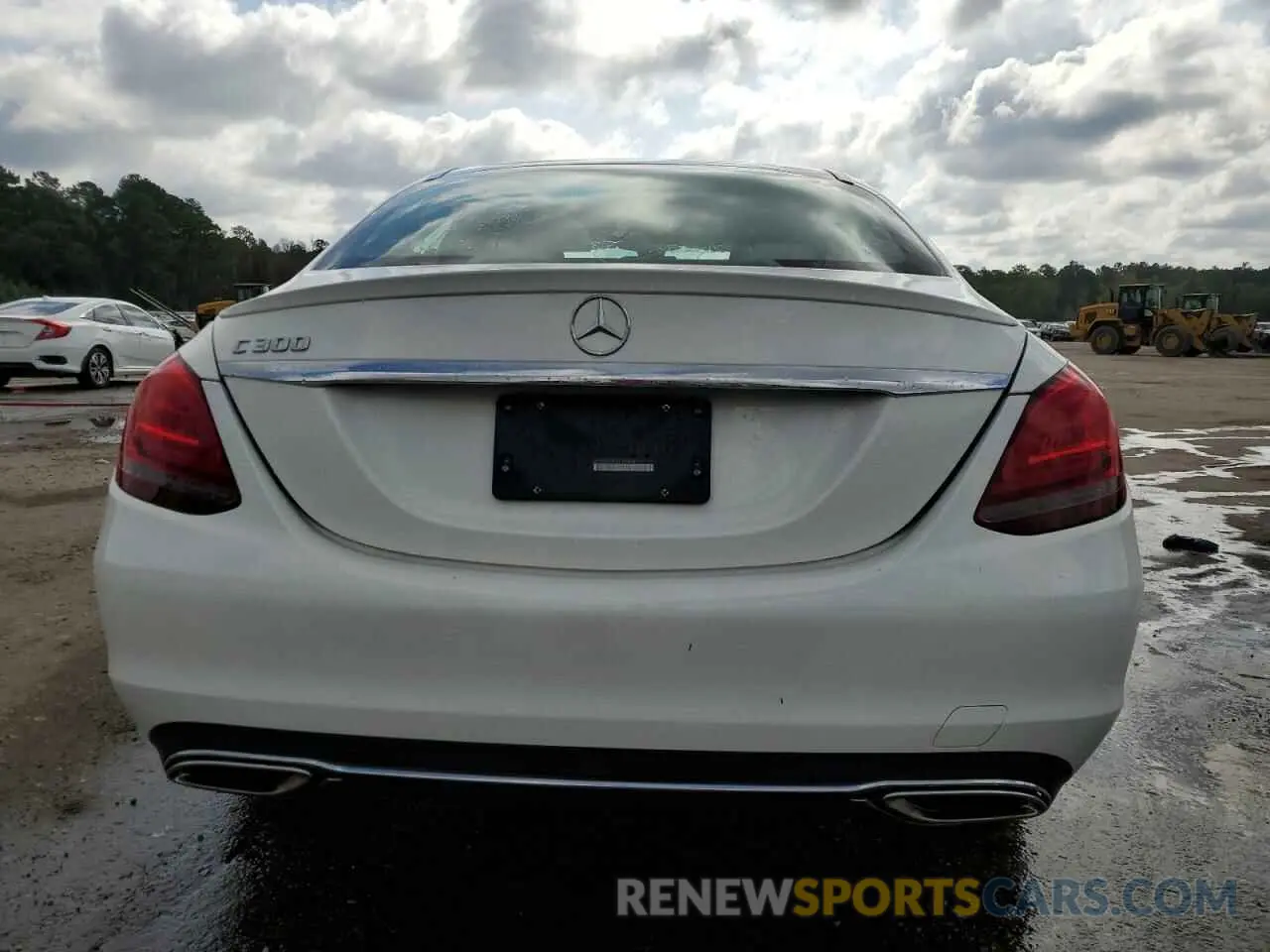 6 Photograph of a damaged car WDDWF8DB1LR526808 MERCEDES-BENZ C-CLASS 2020