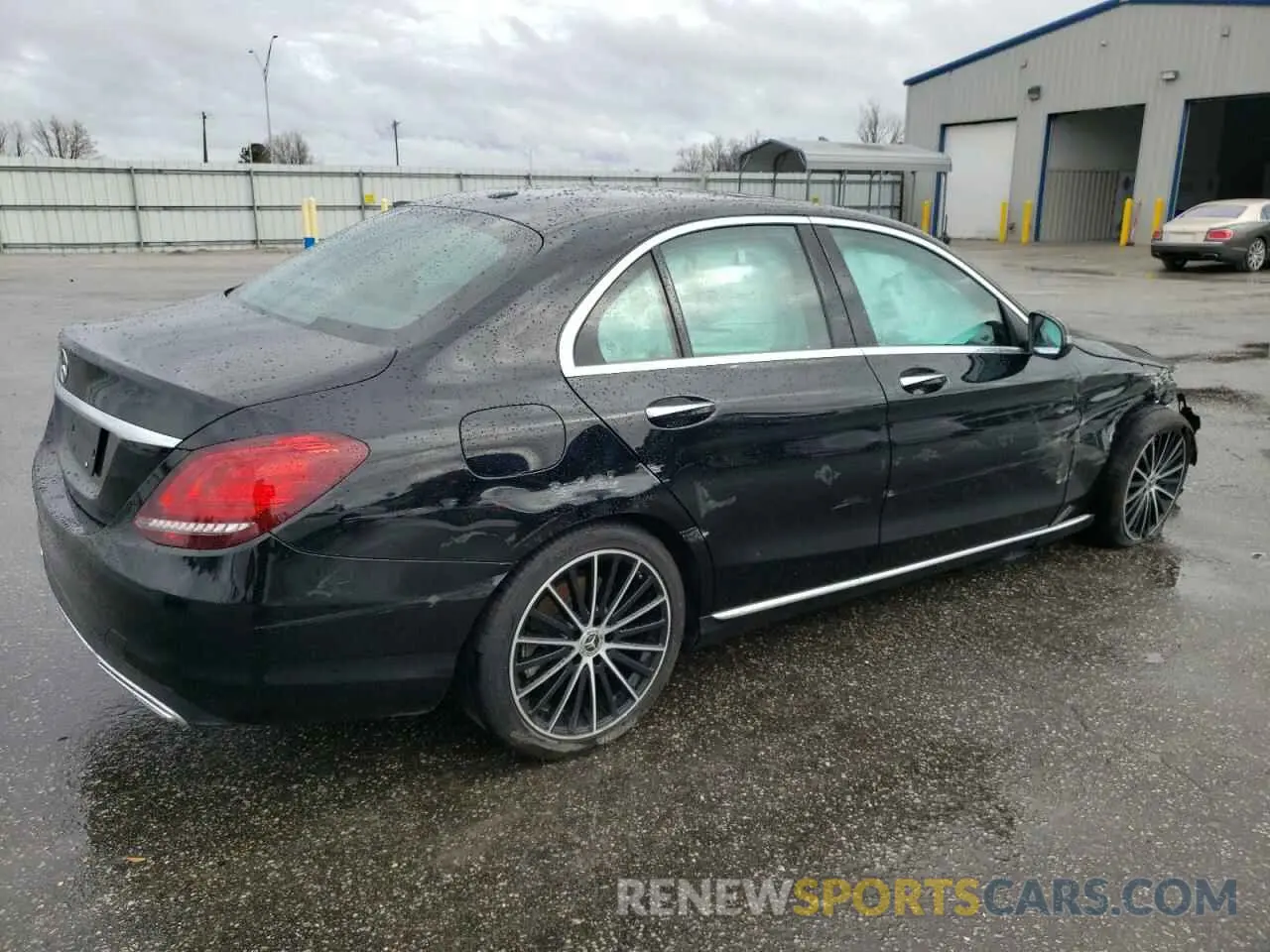 3 Photograph of a damaged car WDDWF8DB2LR527871 MERCEDES-BENZ C-CLASS 2020