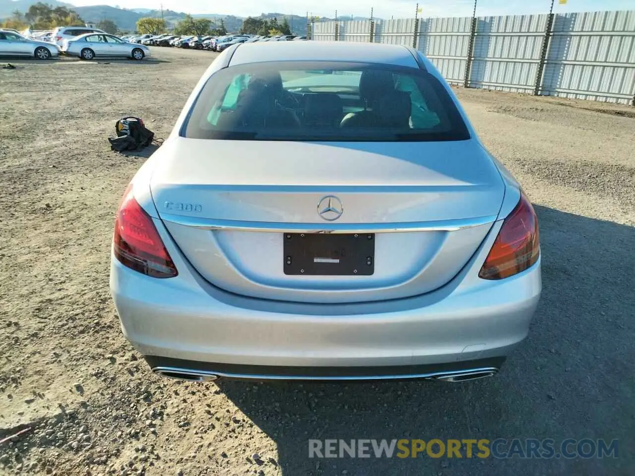 6 Photograph of a damaged car WDDWF8DB2LR549692 MERCEDES-BENZ C-CLASS 2020