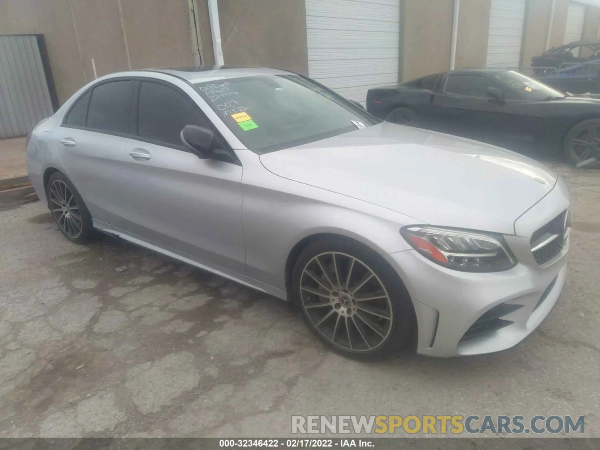 1 Photograph of a damaged car WDDWF8DB2LR550129 MERCEDES-BENZ C-CLASS 2020