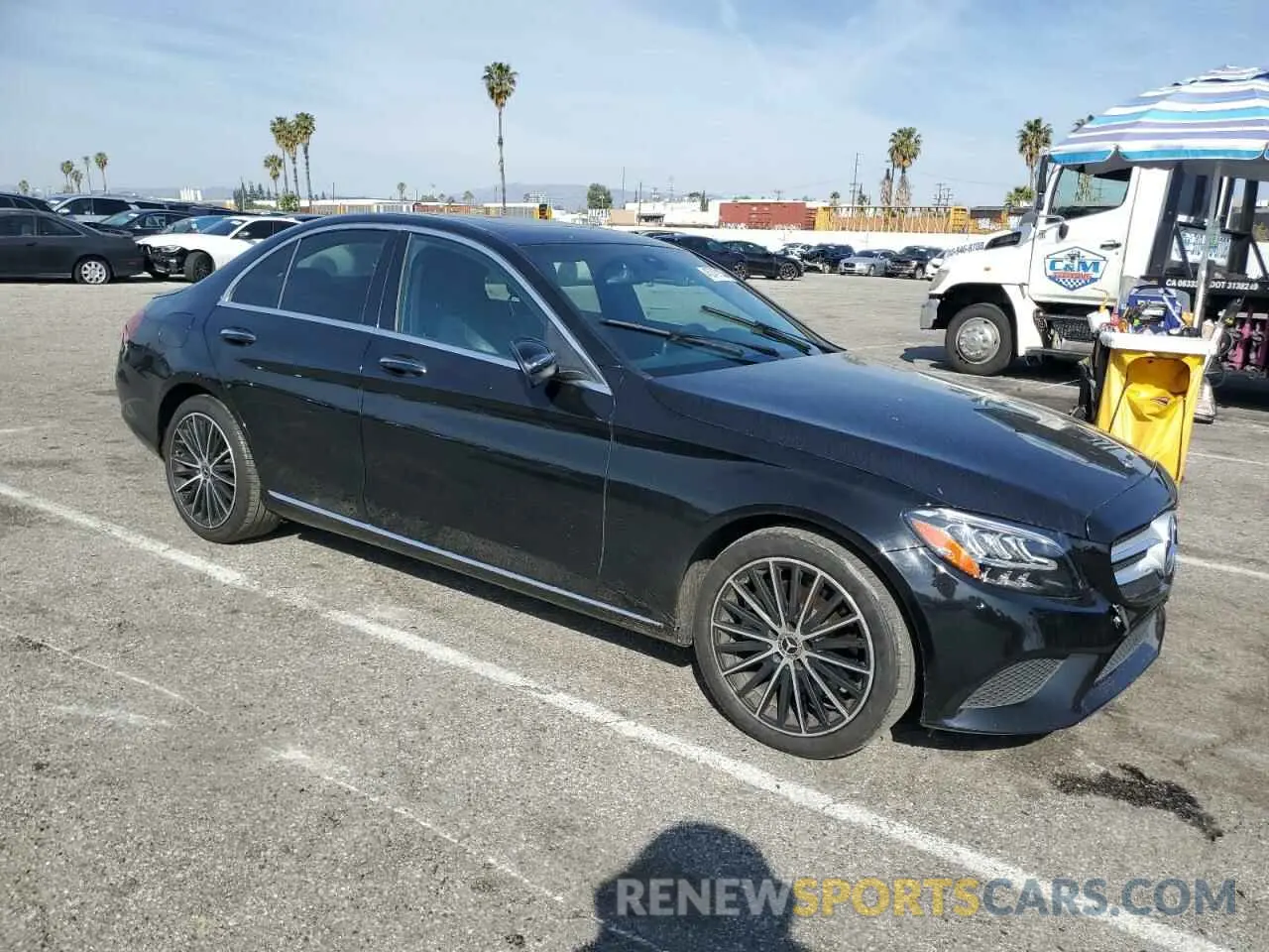 4 Photograph of a damaged car WDDWF8DB4LR525698 MERCEDES-BENZ C-CLASS 2020