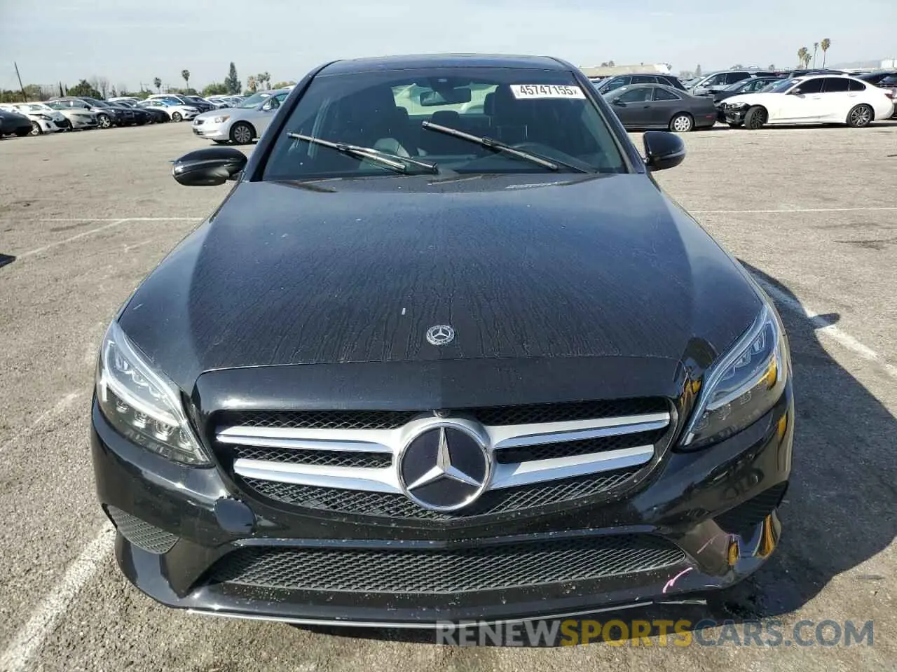 5 Photograph of a damaged car WDDWF8DB4LR525698 MERCEDES-BENZ C-CLASS 2020