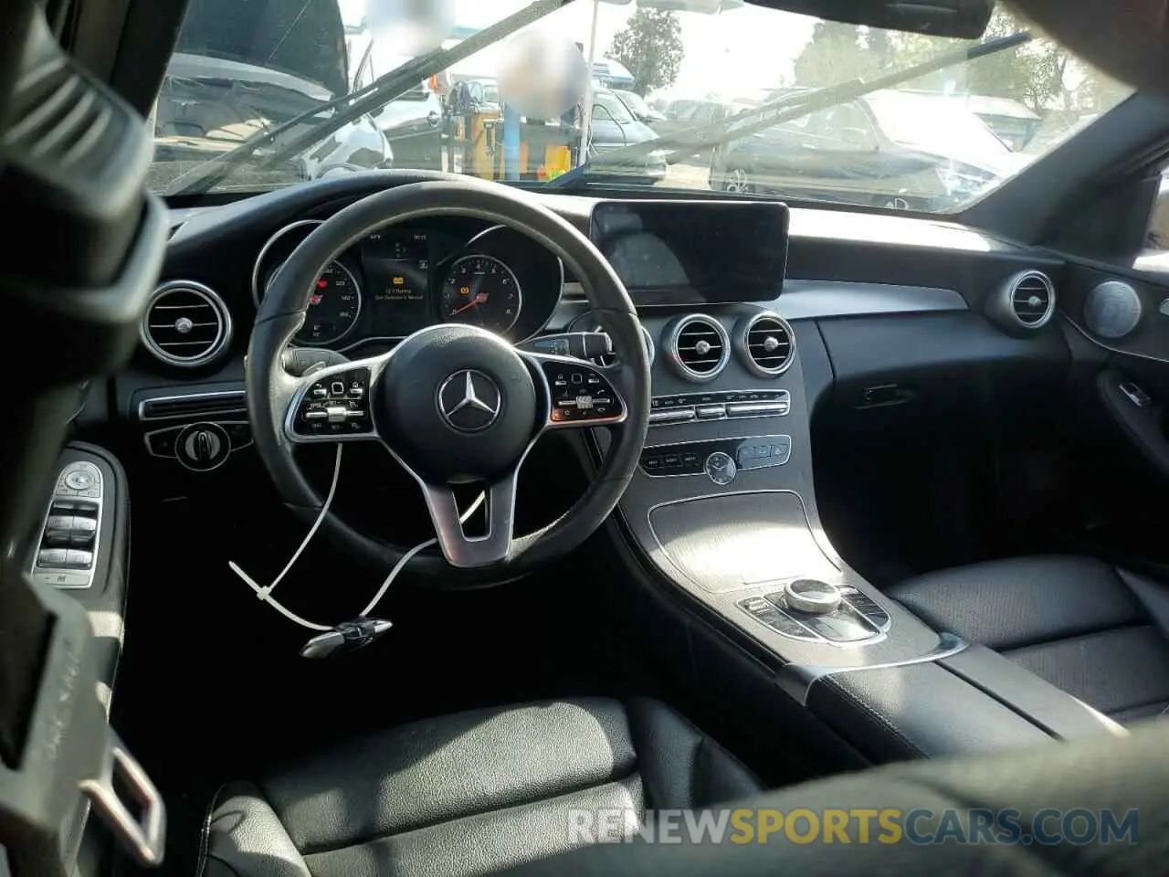 8 Photograph of a damaged car WDDWF8DB4LR525698 MERCEDES-BENZ C-CLASS 2020