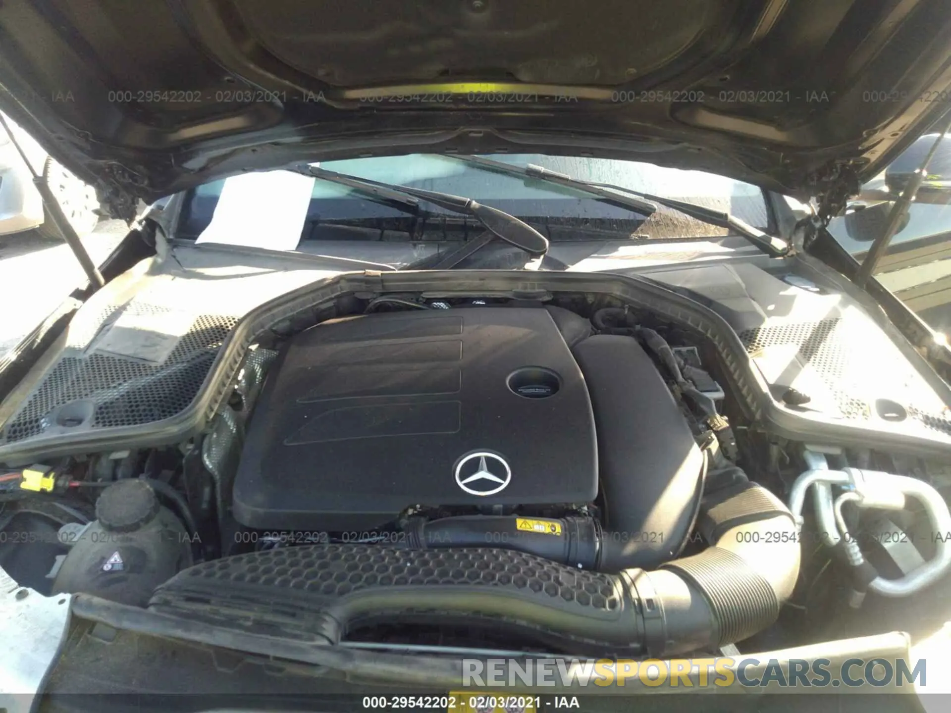10 Photograph of a damaged car WDDWF8DB5LR543028 MERCEDES-BENZ C-CLASS 2020