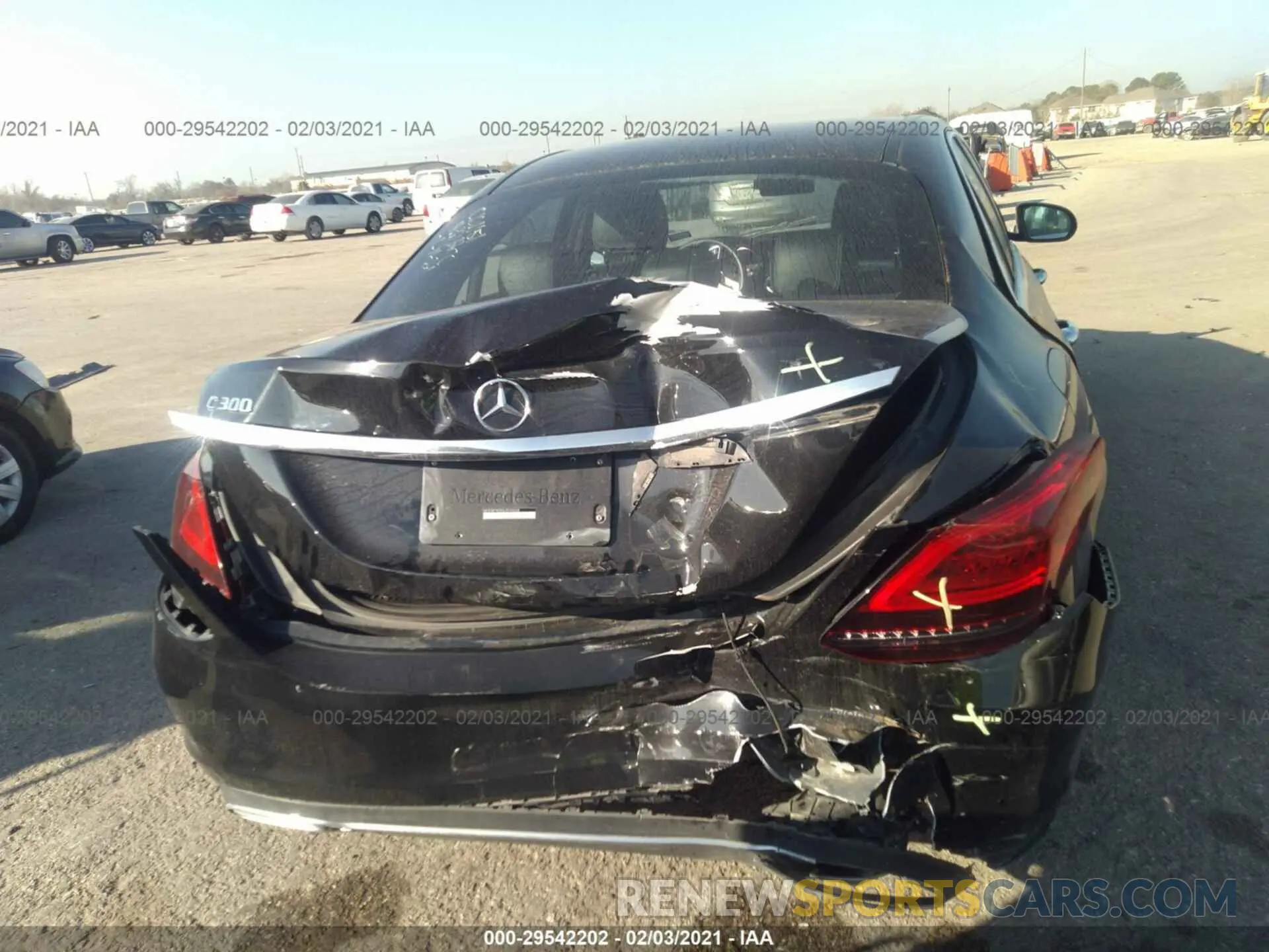 6 Photograph of a damaged car WDDWF8DB5LR543028 MERCEDES-BENZ C-CLASS 2020