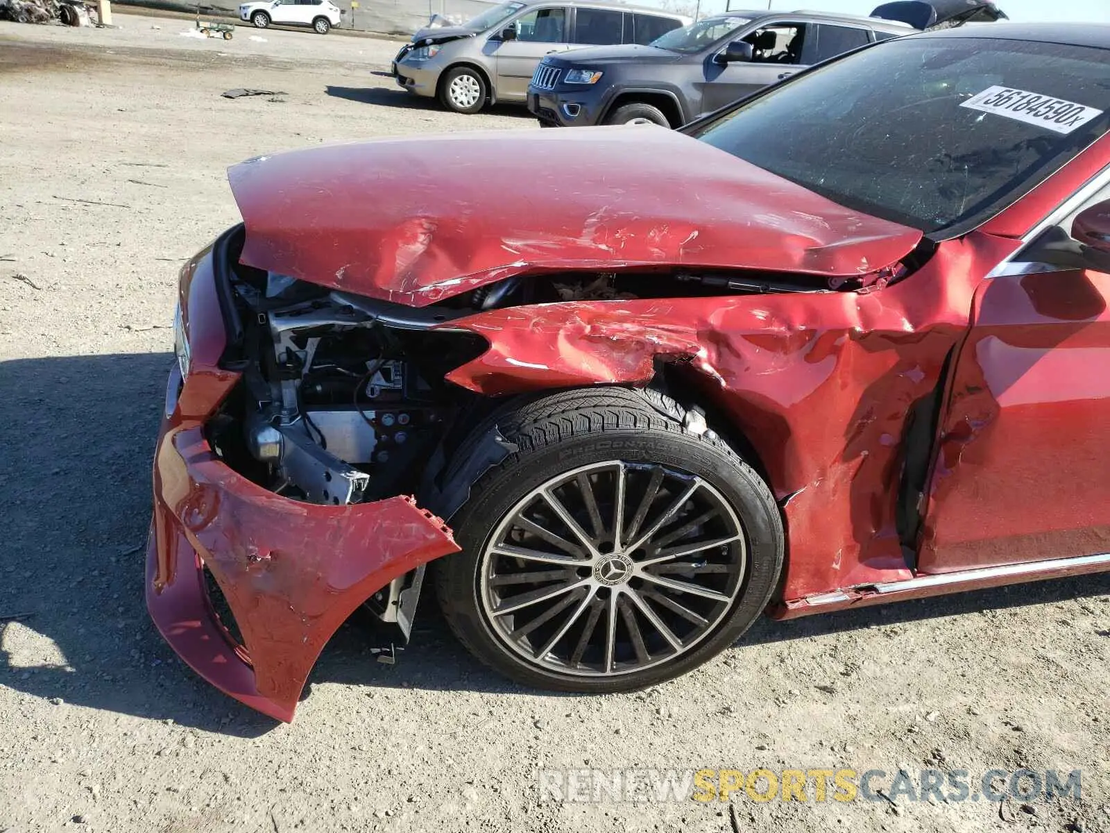 9 Photograph of a damaged car WDDWF8DB8LR537949 MERCEDES-BENZ C CLASS 2020