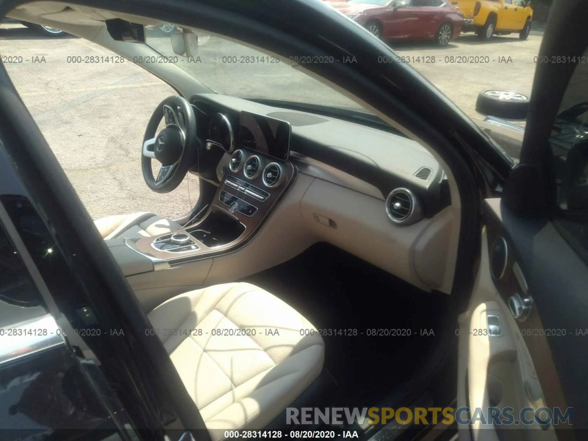 5 Photograph of a damaged car WDDWF8DB8LR558722 MERCEDES-BENZ C-CLASS 2020