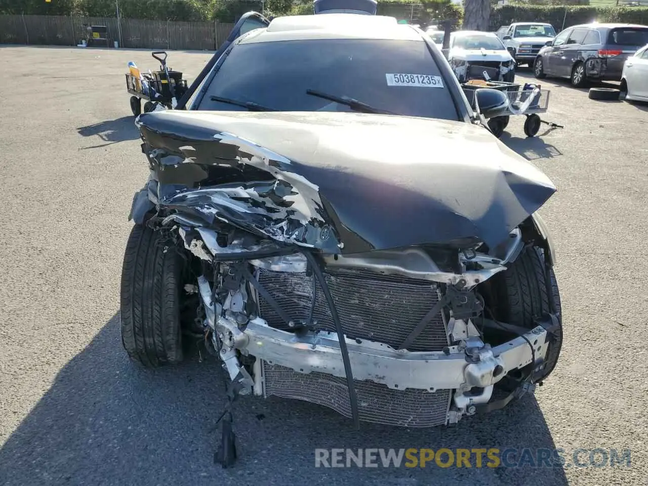 5 Photograph of a damaged car WDDWF8EB0LR540472 MERCEDES-BENZ C-CLASS 2020
