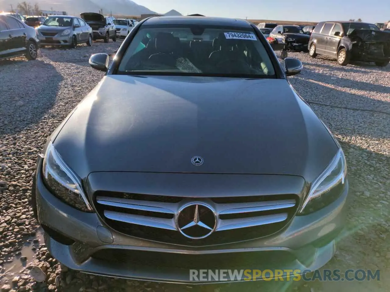5 Photograph of a damaged car WDDWF8EB1LR550637 MERCEDES-BENZ C-CLASS 2020