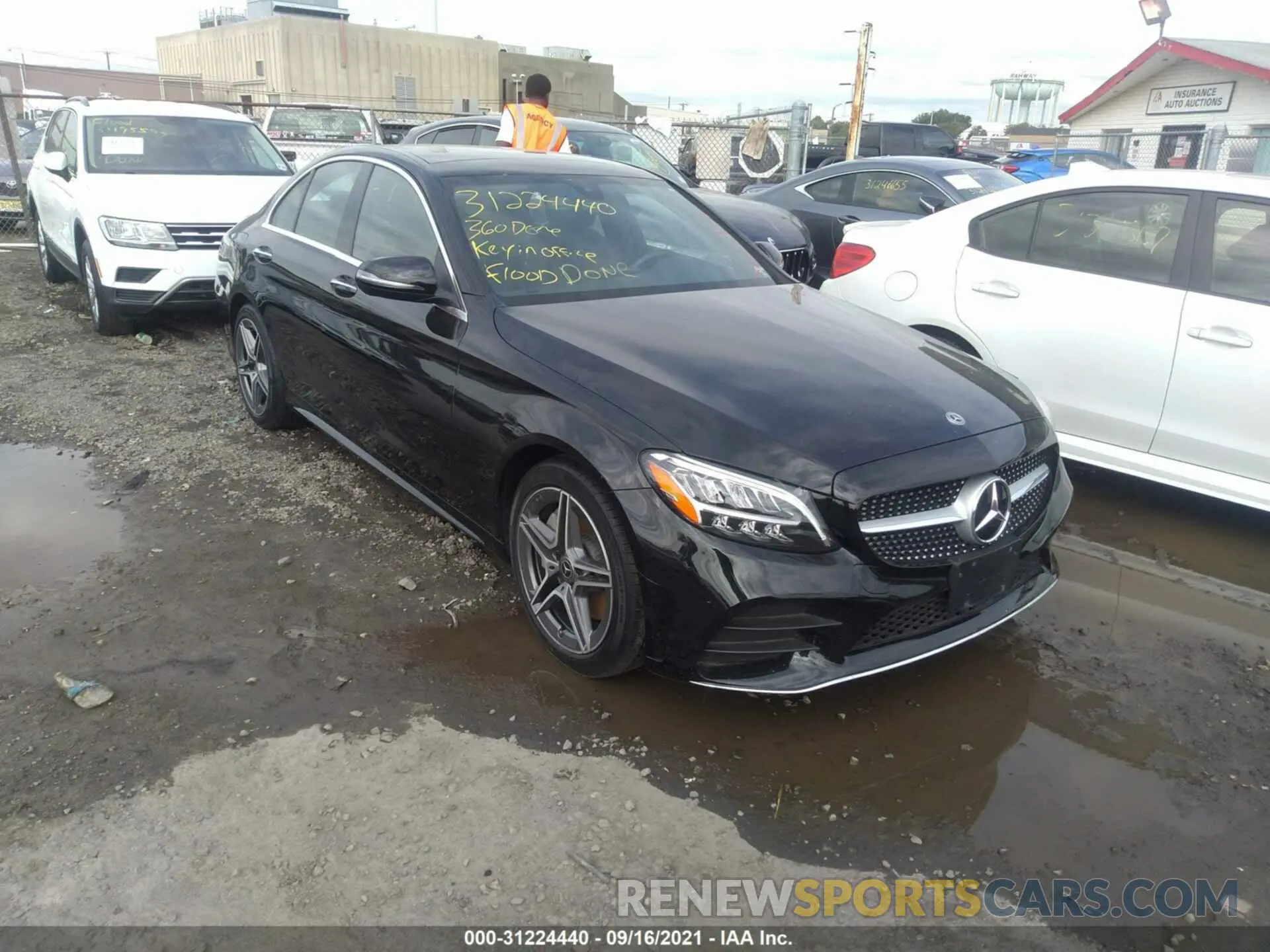 1 Фотография поврежденного автомобиля WDDWF8EB2LR525522 MERCEDES-BENZ C-CLASS 2020