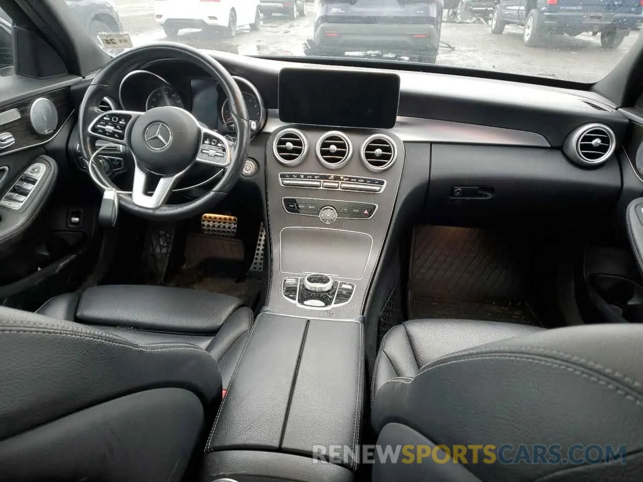 8 Фотография поврежденного автомобиля WDDWF8EB2LR544121 MERCEDES-BENZ C-CLASS 2020
