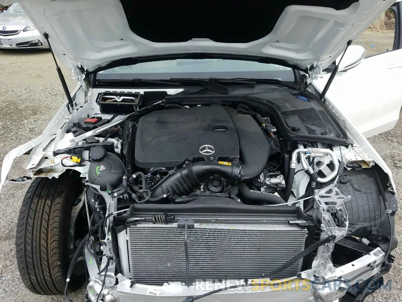 7 Photograph of a damaged car WDDWF8EB3LR527456 MERCEDES-BENZ C CLASS 2020
