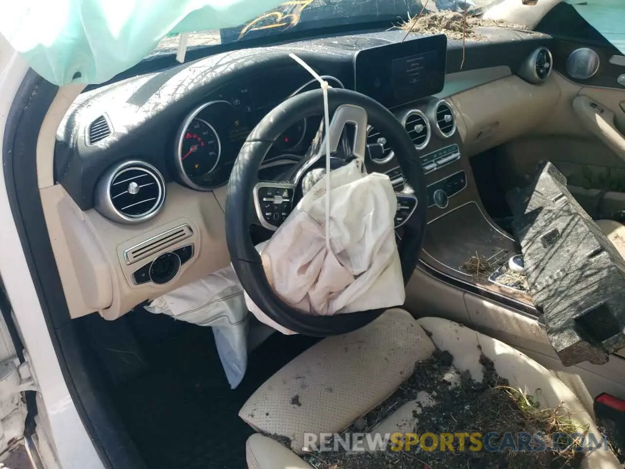 8 Фотография поврежденного автомобиля WDDWF8EB4LR527918 MERCEDES-BENZ C-CLASS 2020