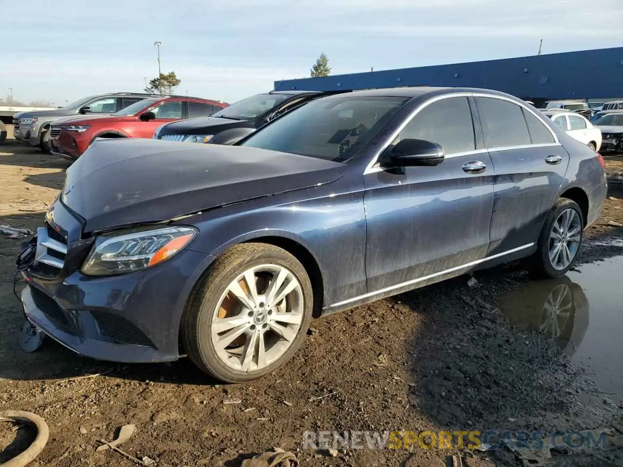 1 Photograph of a damaged car WDDWF8EB5LR531671 MERCEDES-BENZ C-CLASS 2020