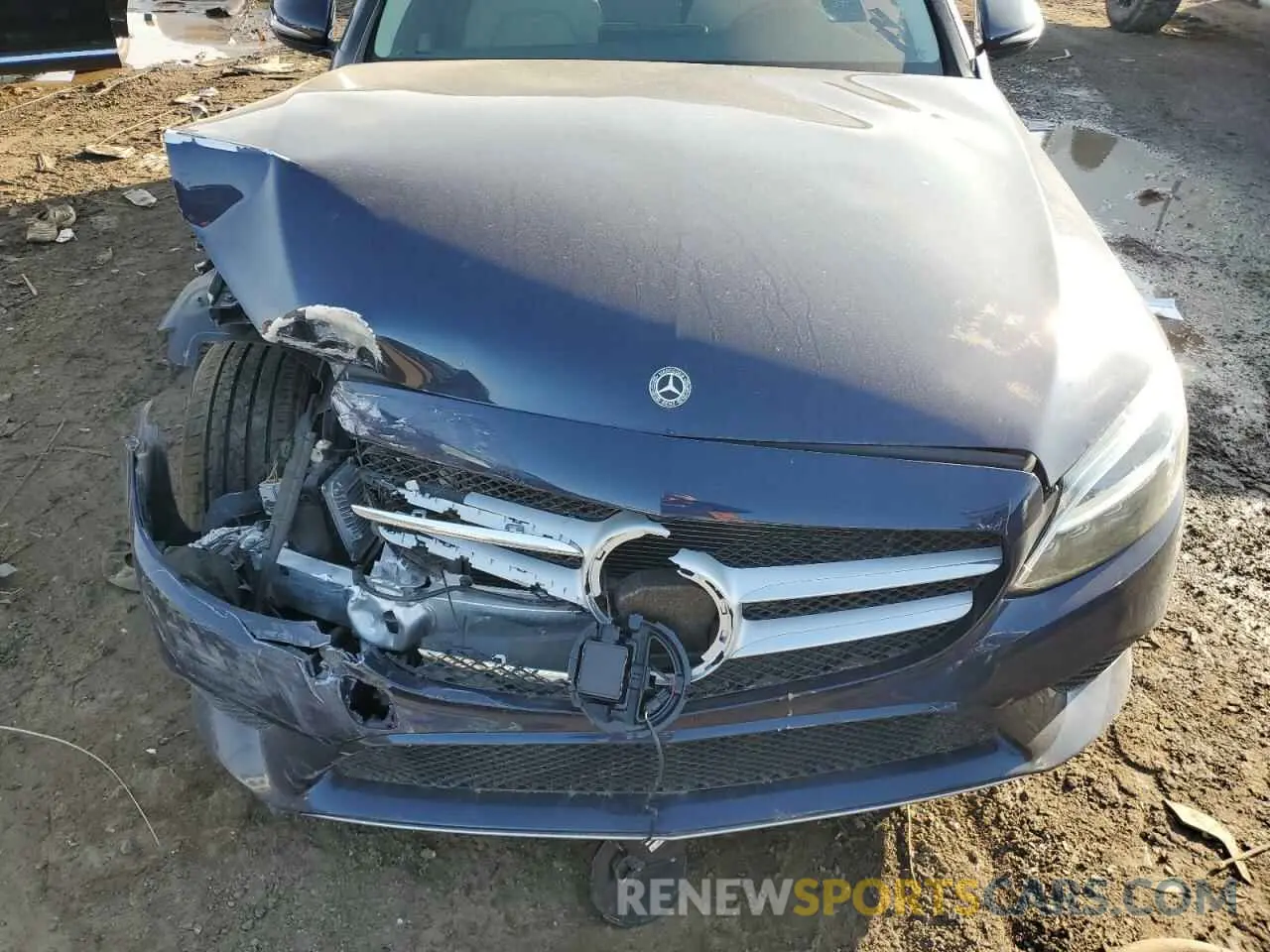 11 Photograph of a damaged car WDDWF8EB5LR531671 MERCEDES-BENZ C-CLASS 2020