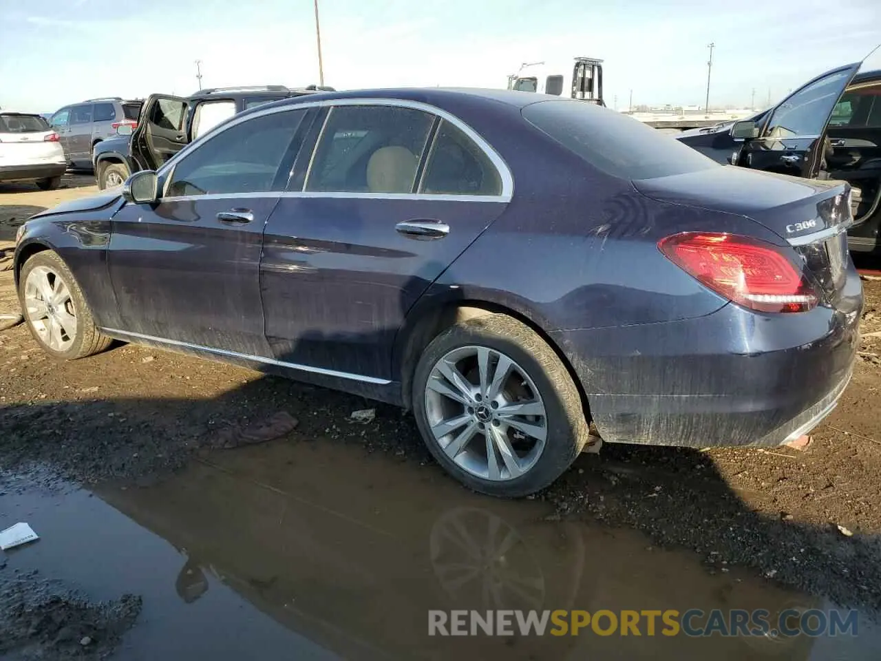 2 Photograph of a damaged car WDDWF8EB5LR531671 MERCEDES-BENZ C-CLASS 2020