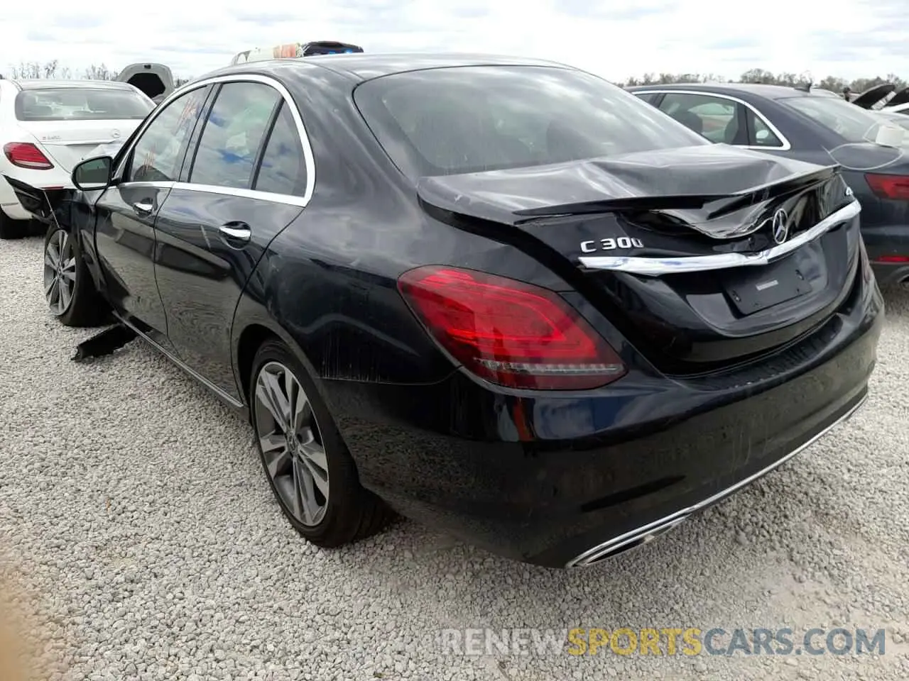 3 Фотография поврежденного автомобиля WDDWF8EB6LR539195 MERCEDES-BENZ C-CLASS 2020