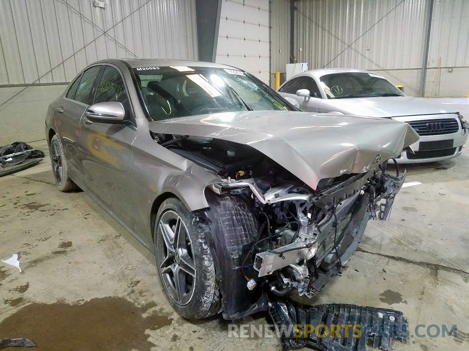 1 Photograph of a damaged car WDDWF8EB7LR525838 MERCEDES-BENZ C CLASS 2020