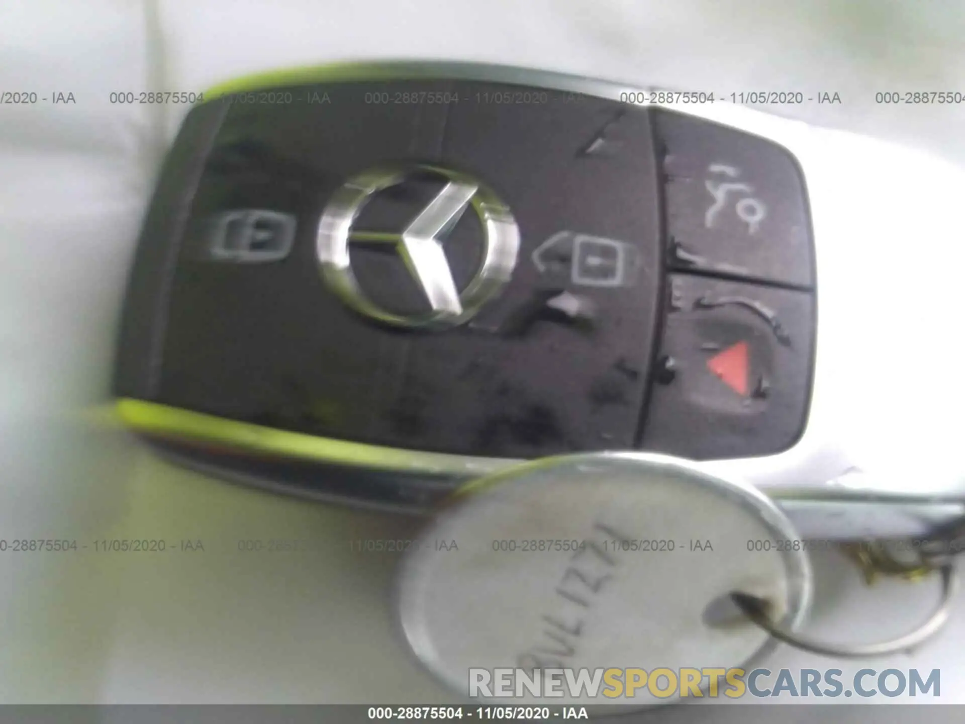 11 Photograph of a damaged car WDDWF8EB9LR527543 MERCEDES-BENZ C-CLASS 2020