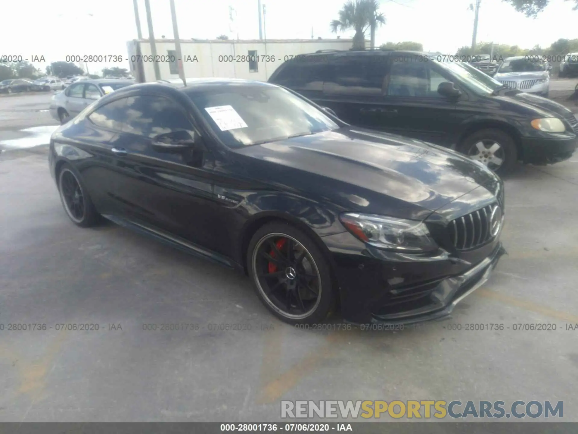 1 Photograph of a damaged car WDDWJ8HB6LF972687 MERCEDES-BENZ C-CLASS 2020